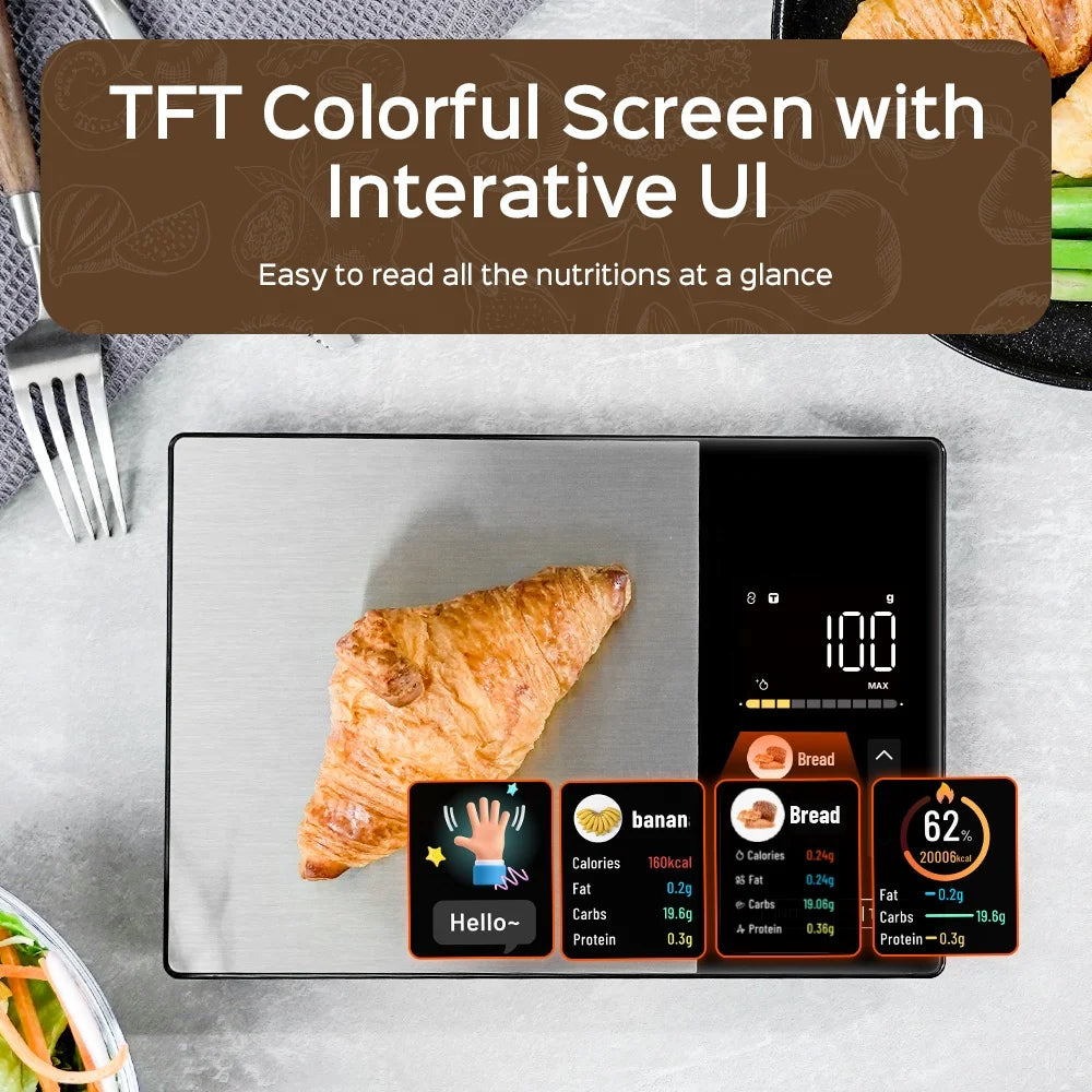 Oak & Theory Smart Nutrition Scale