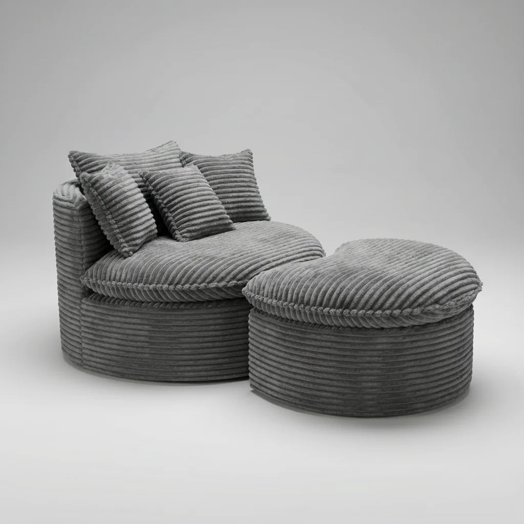 Oak & Theory Boneless Cloud Lounge Chair