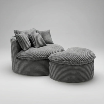 Oak & Theory Boneless Cloud Lounge Chair