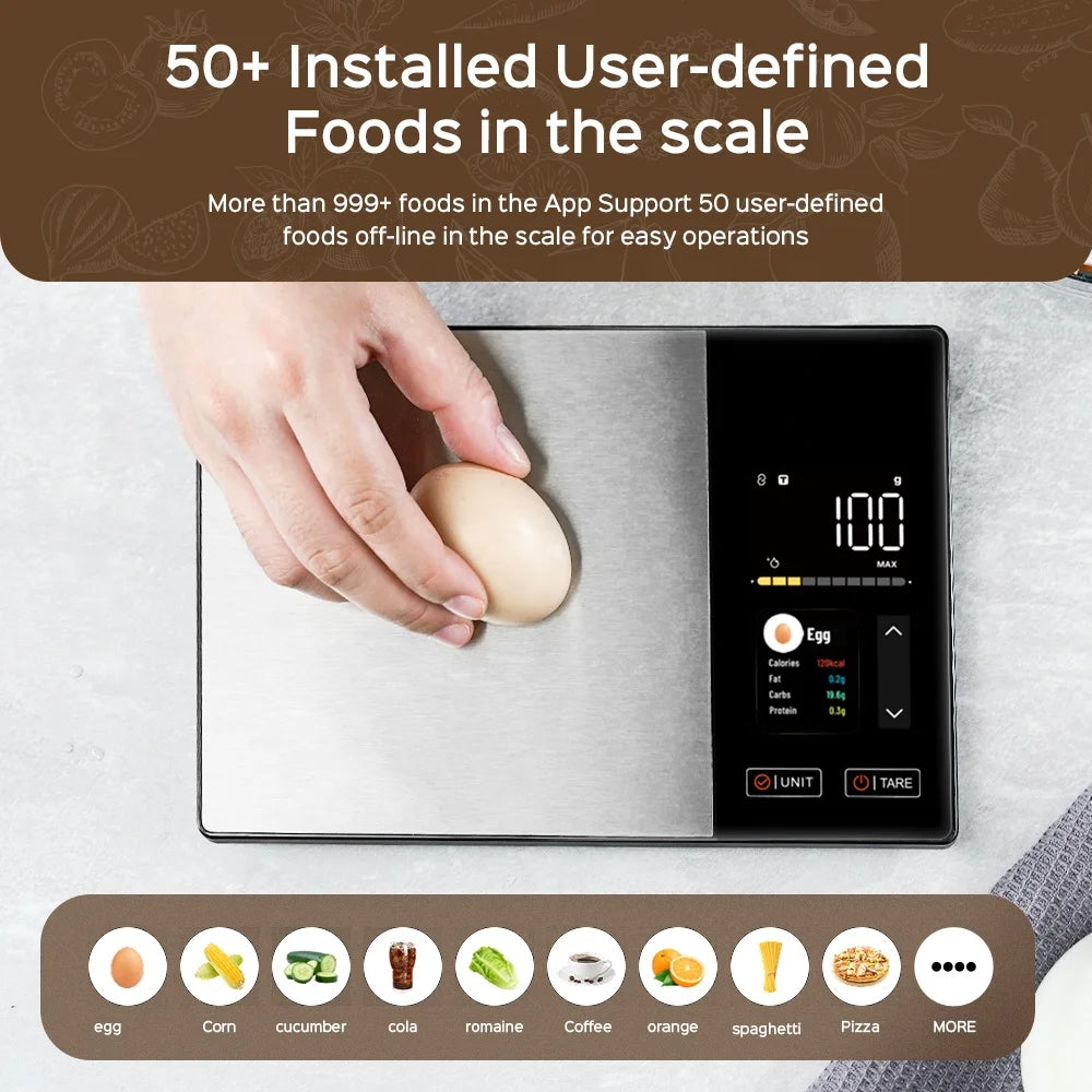 Oak & Theory Smart Nutrition Scale