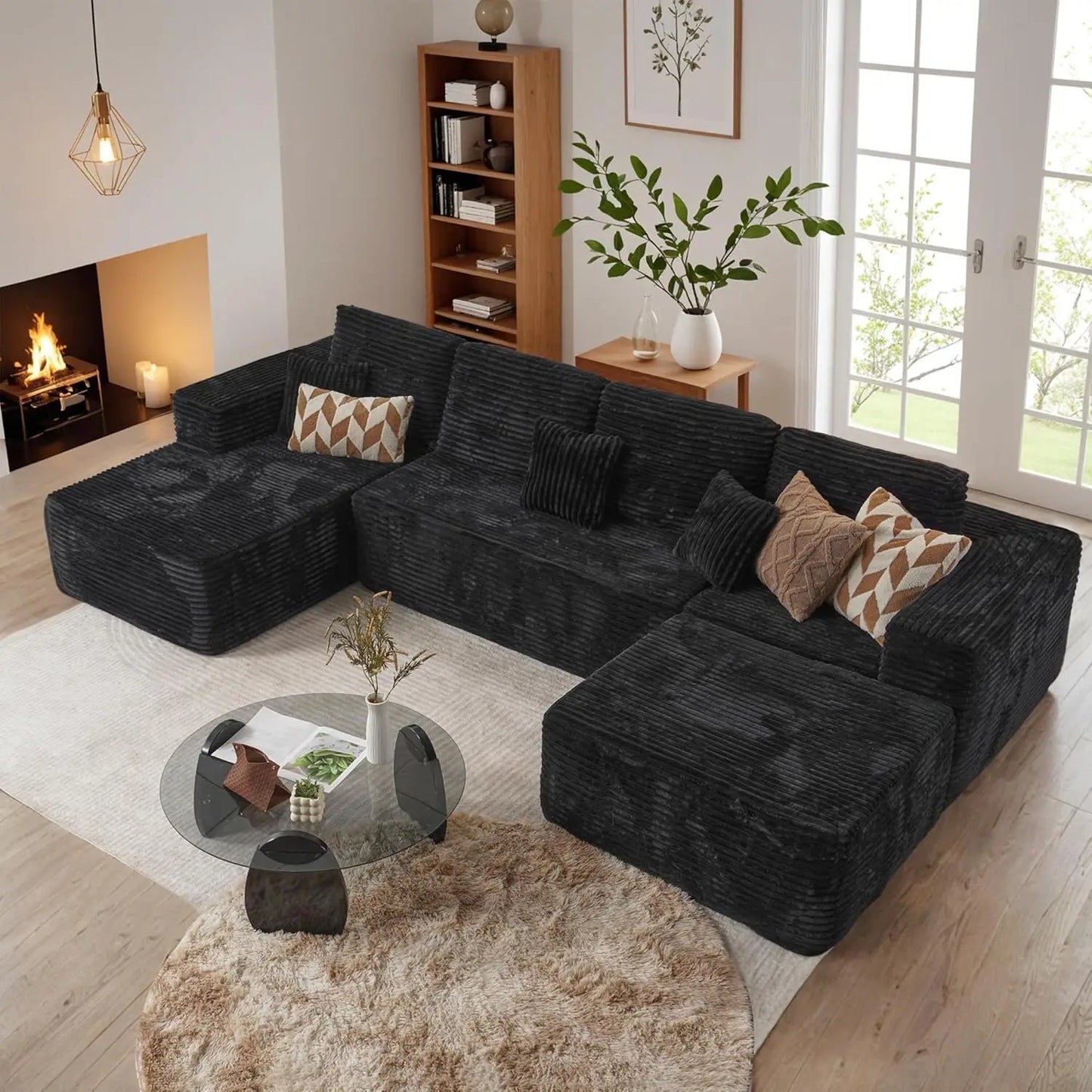 Oak & Theory Boneless Cloud Couch