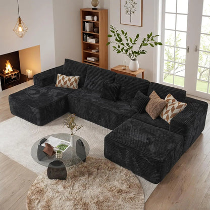 Oak & Theory Boneless Cloud Couch