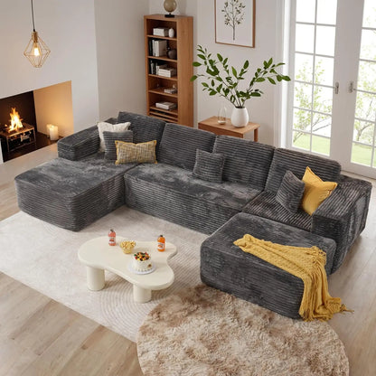 Oak & Theory Boneless Cloud Couch