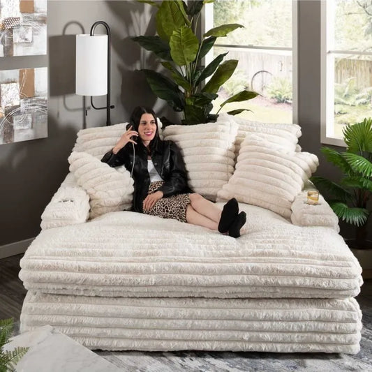 Oak & Theory Boneless Cloud Sofa Set