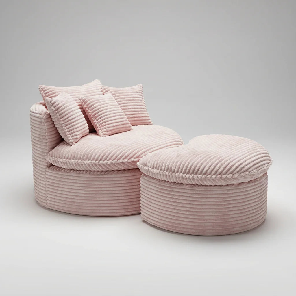 Oak & Theory Boneless Cloud Lounge Chair